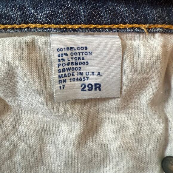 Sam and Billy Riley Low Rise Boot Cut SZ 29R USA Boho Hippie Casual - Picture 6 of 11